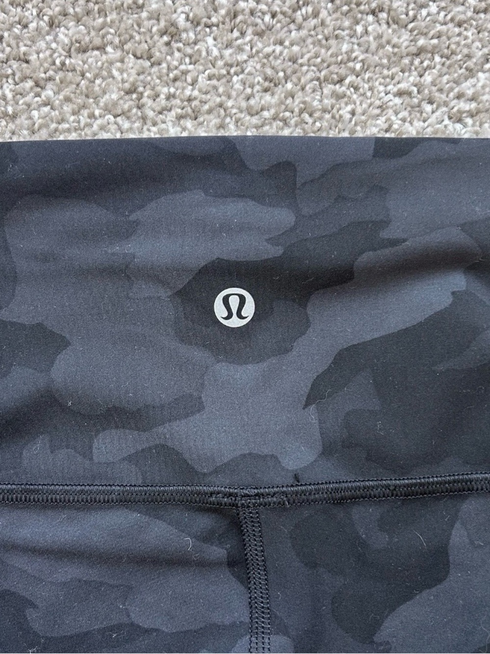 Lululemon Wunder Train HR Crop 21 Heritage 365 Camo Deep Coal Multi Leggings 6 - Picture 9 of 9